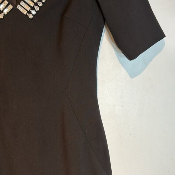 Ted Baker London “Veeri” Black Jewel Dress US size 0 - Picture 6 of 12